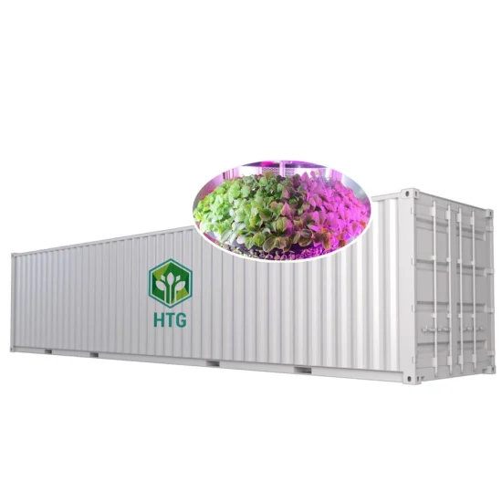 9600*650*2350mm Easy Control Heiz- und Kühlsystem Gewächshäuser Farm Container